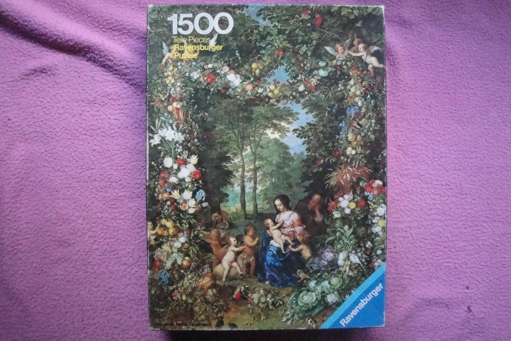 RAVENSBURGER OTTO MAIER PUZZLE 1.500 stukjes voor 3.50euro., Ophalen of Verzenden, 500 t/m 1500 stukjes, Gebruikt, Legpuzzel
