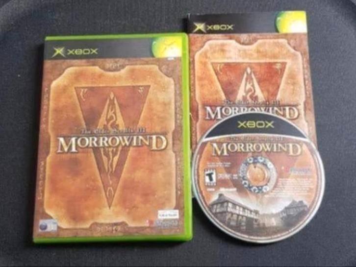 XBOX | Elder Scrolls III MORROWIND, Spelcomputers en Games, Games | Xbox Original, Gebruikt, Role Playing Game (Rpg), 1 speler