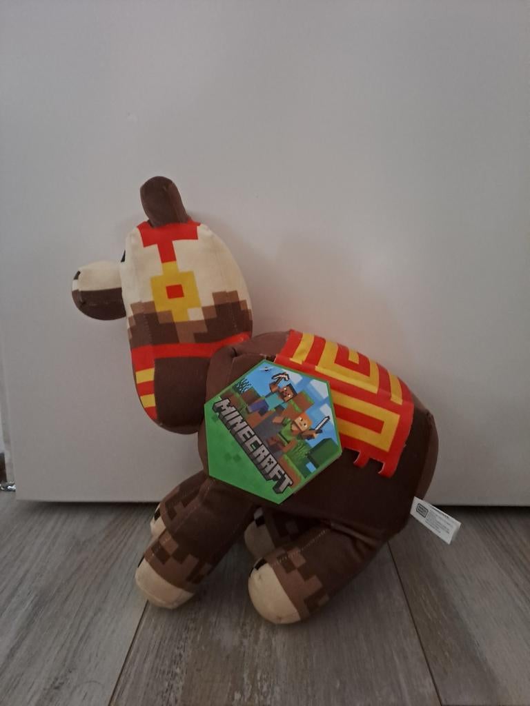 Minecraft Lama Knuffel - Nieuw, Overige merken, Overige karakters, Overige typen, Ophalen of Verzenden