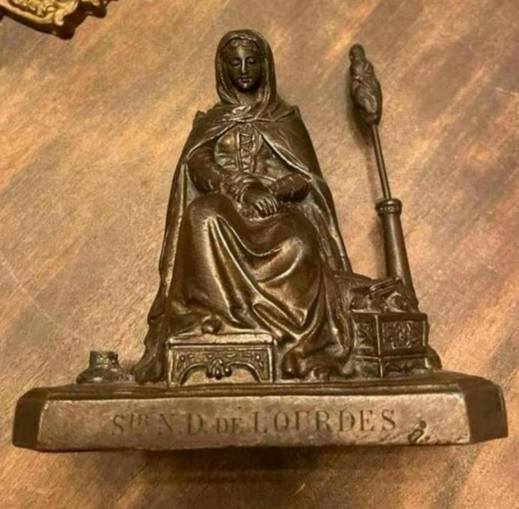 Zware religieuze Altaar stukken Maria /Madonna, Antiek en Kunst, Ophalen of Verzenden