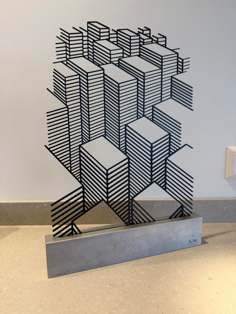Jeroen Henneman - Twentyfive Stacks 3D Beeld (2013), Ophalen of Verzenden, Beeld, Abstract, Modern