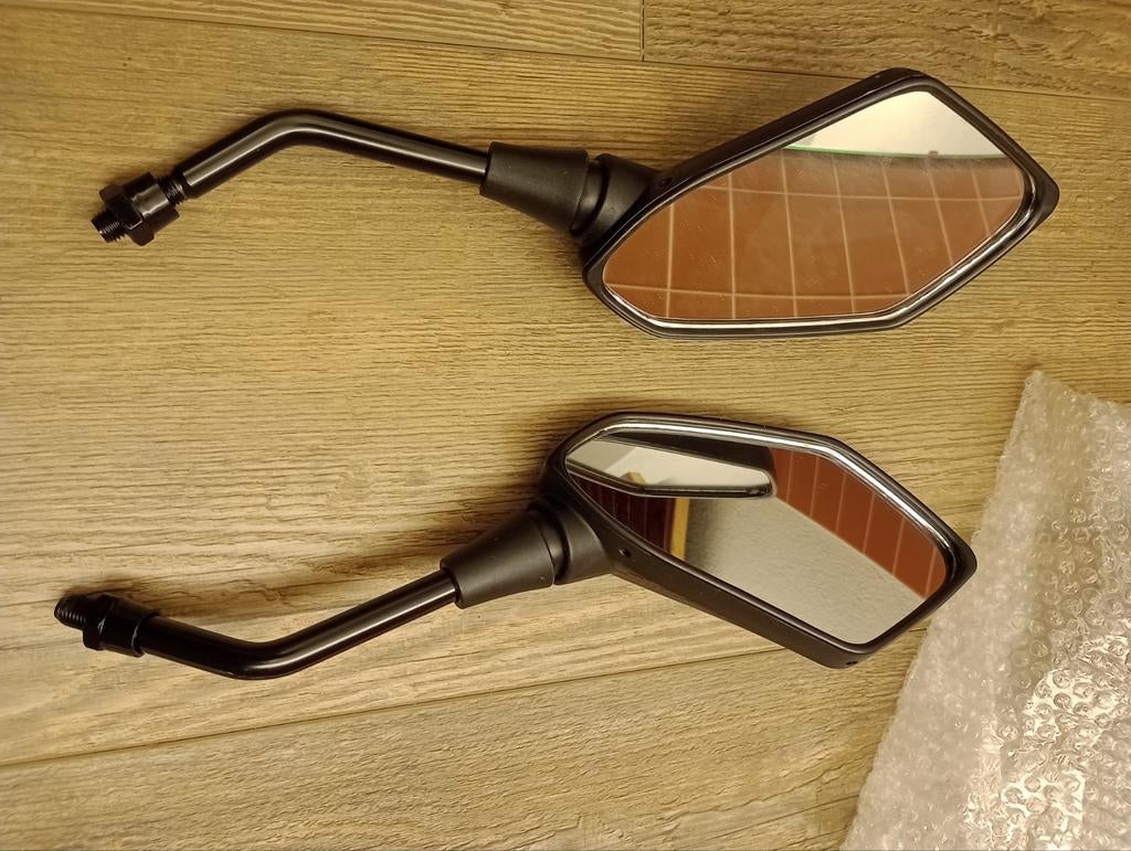 Spiegels carbon look, Motoren, Onderdelen | Suzuki, Ophalen of Verzenden, Nieuw