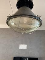 Industriële hanglamp - Vintage fabriekslamp, Ophalen of Verzenden, Gebruikt, Metaal, 75 cm of meer