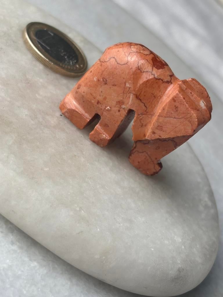 Jaspis olifant nr 506, Ophalen of Verzenden