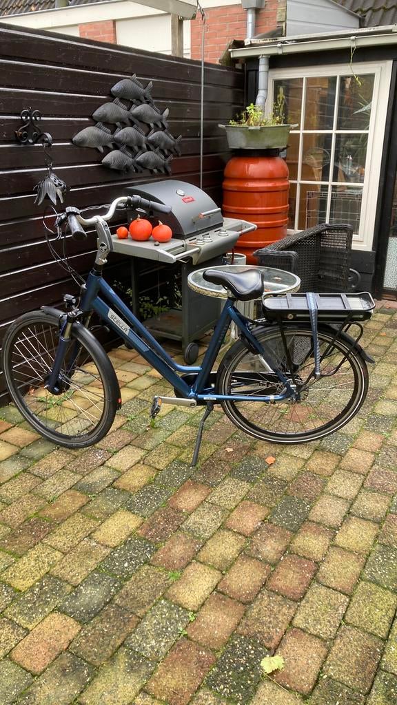 Stella modena elektrische damesfiets fr h 58 cm, Fietsen en Brommers, 55 tot 59 cm, Ophalen, Zo goed als nieuw, Overige merken