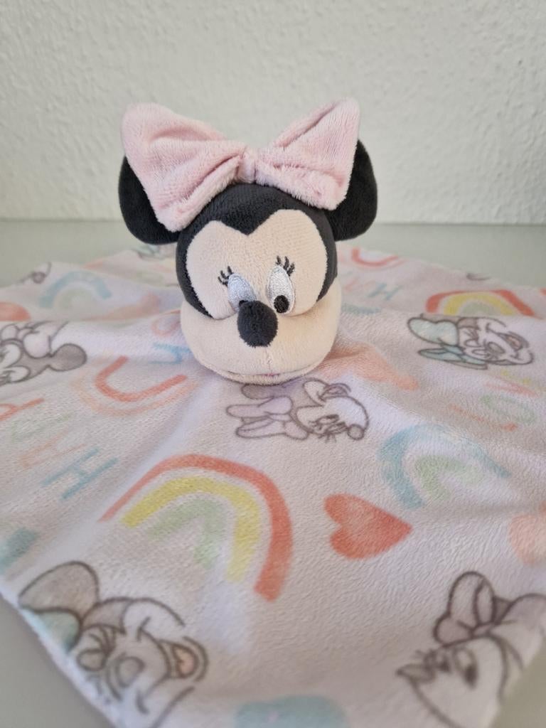 Primark x disney baby knuffeldoekje minnie mouse, Gebruikt, Disney, Overige typen, Ophalen of Verzenden