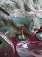 Champagneglazen champagnecoupes 6st in mooie kleuren Miekje, Ophalen of Verzenden