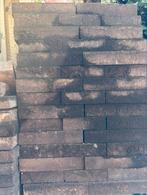 +/- 8 m2 Antraciet tegels, Tuin en Terras, Tegels en Klinkers, Ophalen, Zo goed als nieuw, Beton, Terrastegels