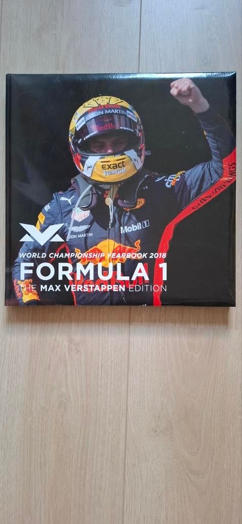 F1 World Championship Yearbook 2018 - Max Verstappen Editie, Ophalen of Verzenden, Zo goed als nieuw, Algemeen, Onbekend