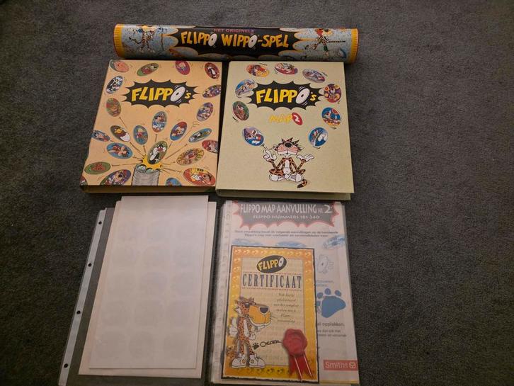 Geweldige volledige flippo set met extra's! Jaren 90, Verzamelen, Flippo's, Losse flippo's, Adventure, Cheetos 24 Game, Chester Cheetos