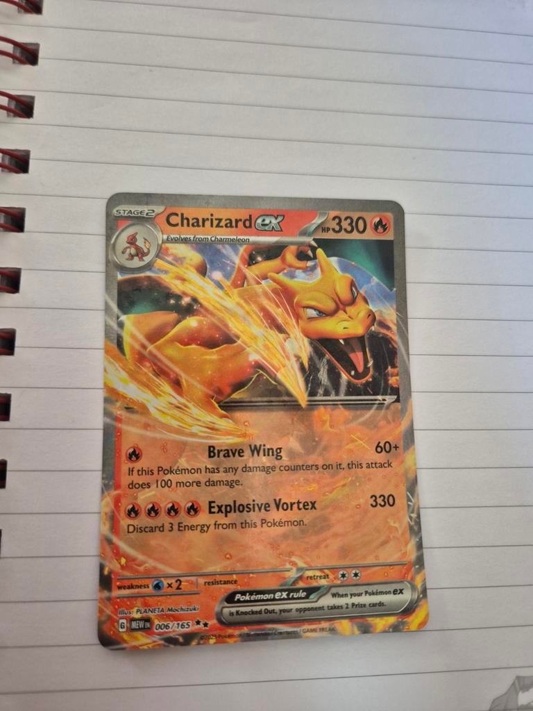 Charizard ex kaarten - Pokémon TCG, Ophalen of Verzenden, Gebruikt, Meerdere kaarten, Foil