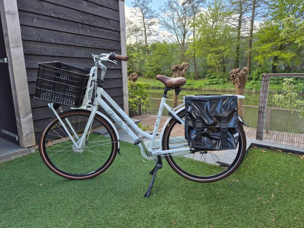 Gazelle Miss Grace T7 D54 Premium Wit Damesfiets, Fietsen en Brommers, Ophalen, Velgrem, Versnellingen, Gazelle