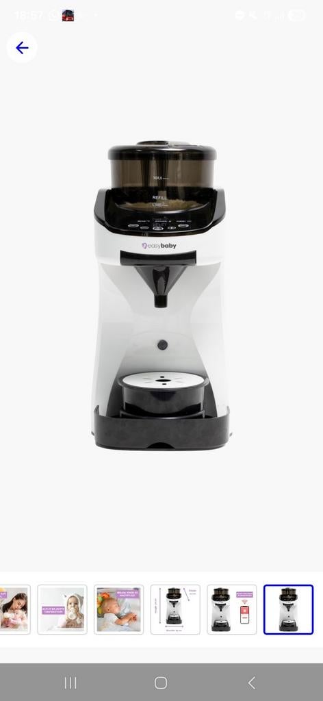 Easybaby Melk Maker - Nieuw in Doos!, Kinderen en Baby's, Babyvoeding en Toebehoren, Ophalen of Verzenden