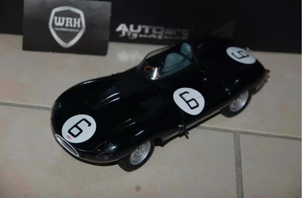 1:18 JAGUAR D TYPE #6 LEMANS WINNER Autoart 85586 in box WRH, Hobby en Vrije tijd, Modelauto's | 1:18, Verzenden, Zo goed als nieuw