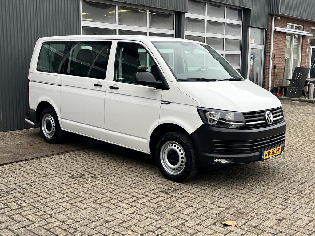 Volkswagen Transporter Kombi 2.0 TDI L1H1 BTW EN BPM VRIJ! E, Auto's, Volkswagen, Stof, Gebruikt, 150 pk, 2500 kg