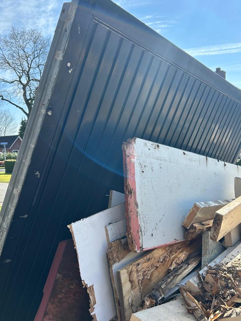 Gebruikte kantel garagedeur, Gebruikt, 120 cm of meer, Garagedeur, Ophalen of Verzenden