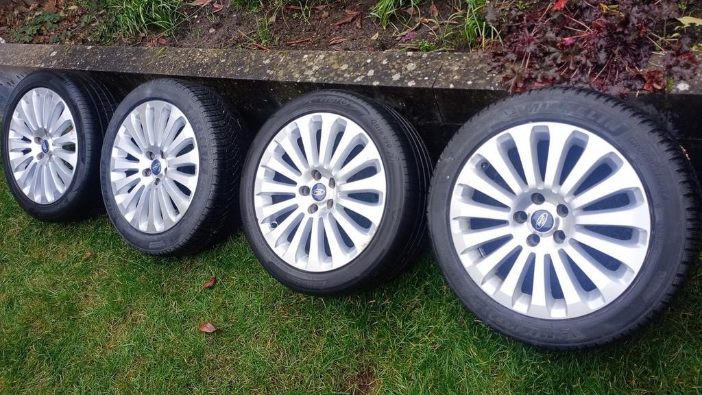 Set van 4 originele Ford Ronal velgen 17 inch, Ophalen