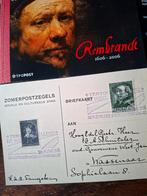 Zomerpostzegels Briefkaart 1938 + Rembrandt boekje, Verzenden