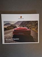 Porsche 991 Speedster Brochure - Nieuwstaat (Duits), Boeken, Auto's | Boeken, Ophalen of Verzenden, Zo goed als nieuw, Porsche