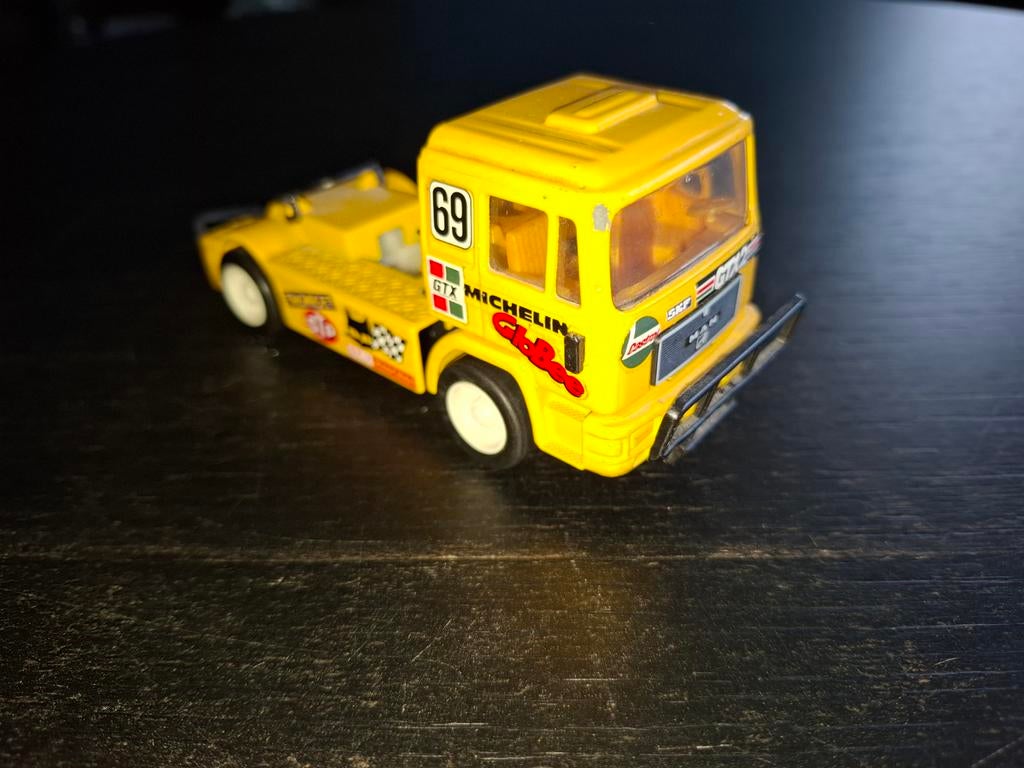 Siku M.A.N. Race Truck - Geel met nummer 69, Ophalen of Verzenden