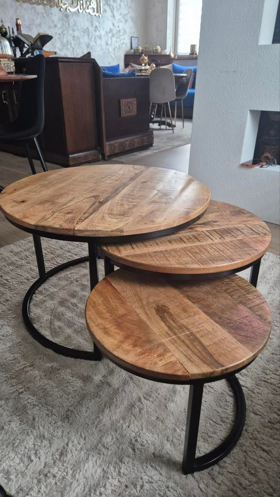 Salontafels, 50 tot 100 cm, Rond, Minder dan 50 cm, 50 tot 100 cm