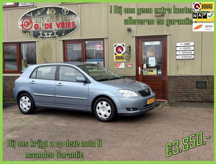 Toyota Corolla 1.6 VVT-i Linea Sol - Prijs inclusief 6 maand, Auto's, Toyota, Te koop, Corolla, ABS, Airbags, Airconditioning