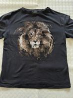 Zwart shirt Liu-Jo Leeuw, Verzenden, Zwart, Korte mouw, Maat 36 (S)