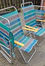 Set van 4 comfortabele campingstoelen, Ophalen, Gebruikt, Campingstoel