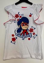 Nieuwe miraculous / ladybug witte T-shirt maat 110, Ophalen of Verzenden, Nieuw, Meisje, Shirt of Longsleeve