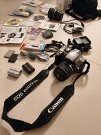 Canon EOS 300D Complete Set 18-55 mm + 10-22 mm Accessoires✅, Zwart, Ophalen of Verzenden, Zo goed als nieuw, 128 GB