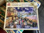 Kerst puzzel 1000 stukjes, Ophalen of Verzenden, 500 t/m 1500 stukjes, Zo goed als nieuw