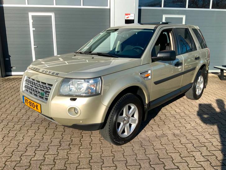 Land Rover Freelander 2.2 TD4 Grijs kenteken Panodak Navi, Auto's, Bestelauto's, Bedrijf, Te koop, 4x4, ABS, Airbags, Airconditioning