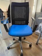 SIGMA Bureaustoel, z.g.a.n., Ophalen, Zo goed als nieuw, Blauw, Bureaustoel