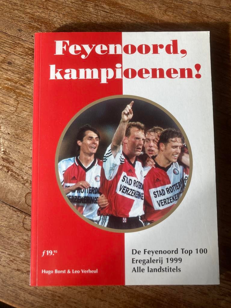 H. Borst - Feijenoord, kampioenen!, H. Borst; L. Verheul, Ophalen of Verzenden, Zo goed als nieuw, Balsport
