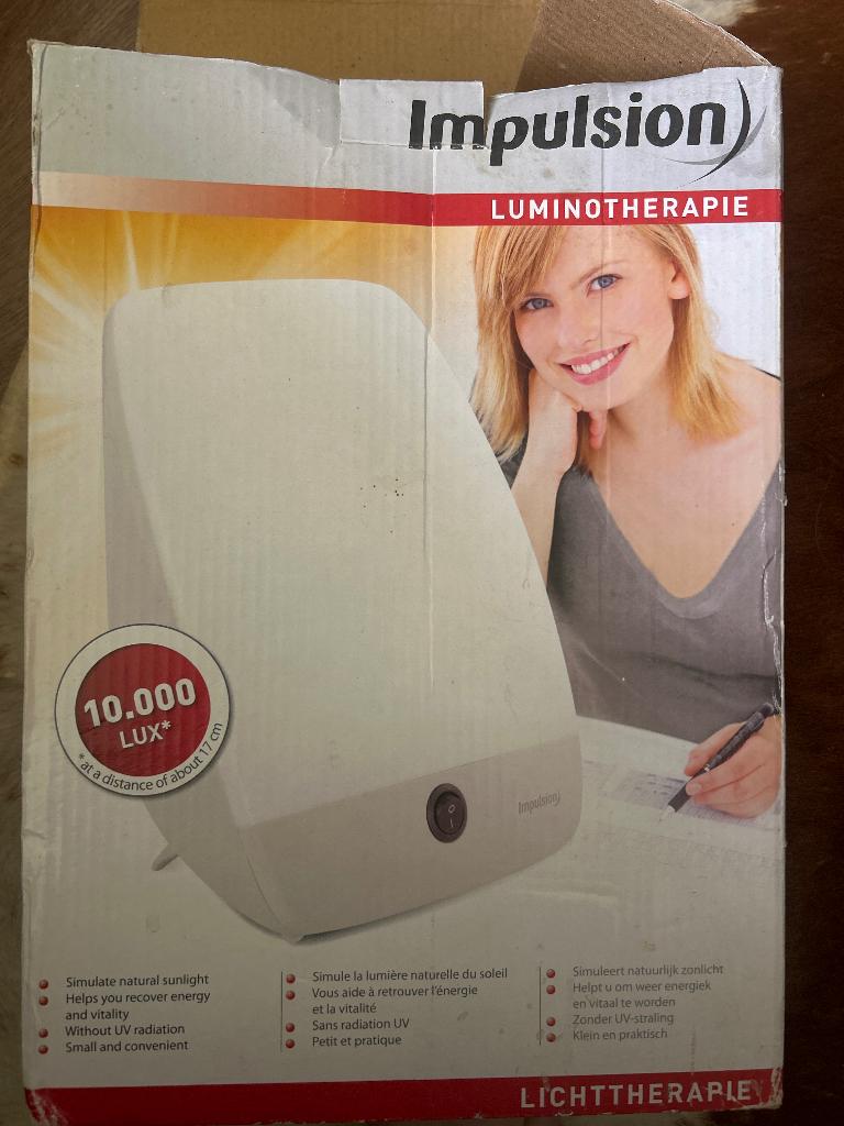 Lichttherapie lamp, Witgoed en Apparatuur, Ophalen, Zo goed als nieuw, Overige typen