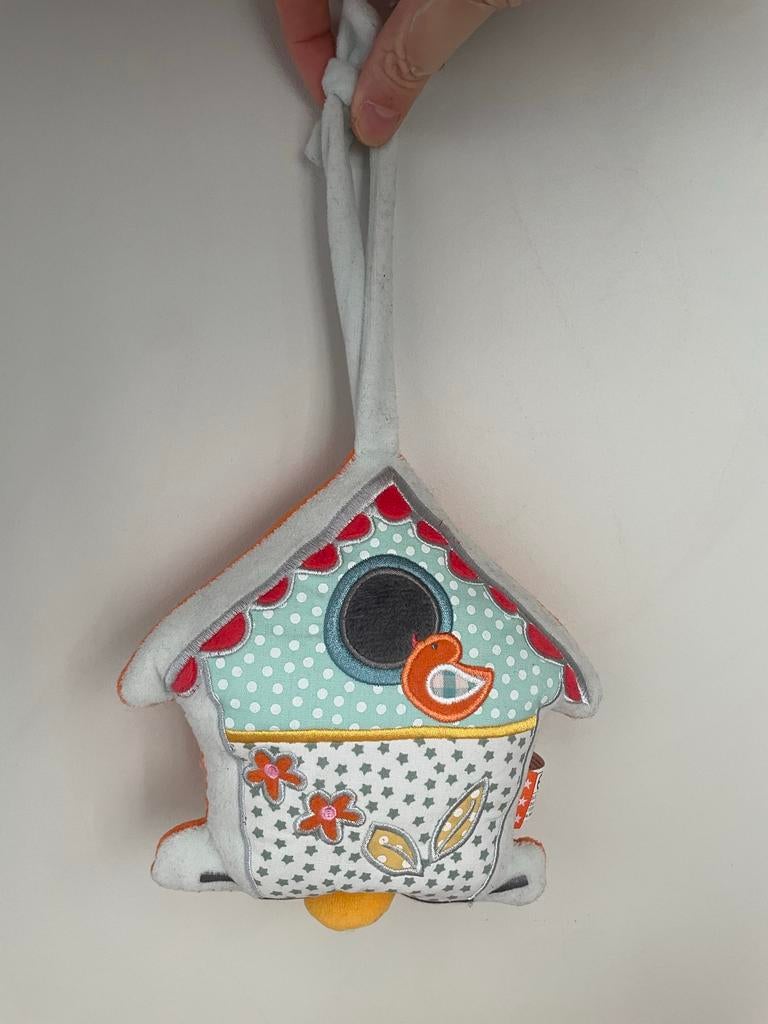 Muziekdoosje/mobiel vogelhuisje met trekkoord, Ophalen of Verzenden, Zo goed als nieuw, Mobiel, Met geluid