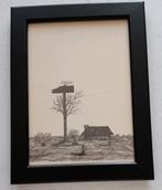 Roland Topor Surrealisme lithografisch vignet jaren 70, Ophalen of Verzenden