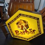 Barbar bier lichtbak 80x95cm, Verzamelen, Biermerken, Ophalen, Zo goed als nieuw, Reclamebord, Plaat of Schild, Overige merken