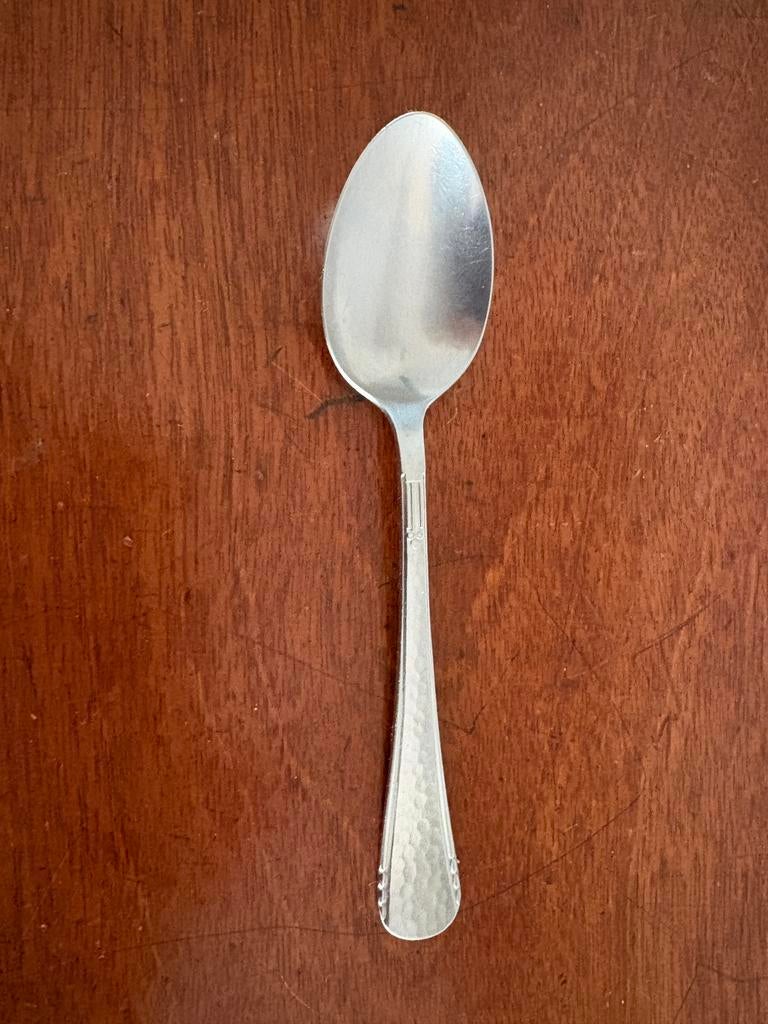 GERO 294 Kruidnagel kinderlepel, Huis en Inrichting, Keuken | Bestek, Overige materialen, Gebruikt, Ophalen of Verzenden, Vaatwasserbestendig