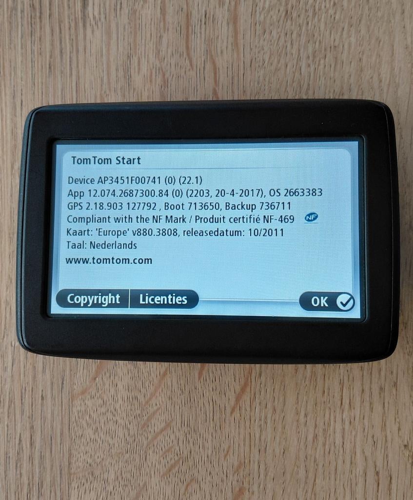 Tomtom start 42 navigatie Europa, Ophalen of Verzenden