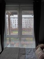 Witte kunststof jaloezieën met ladderband (266x190 cm), Ophalen, Gebruikt, 200 cm of meer, Wit