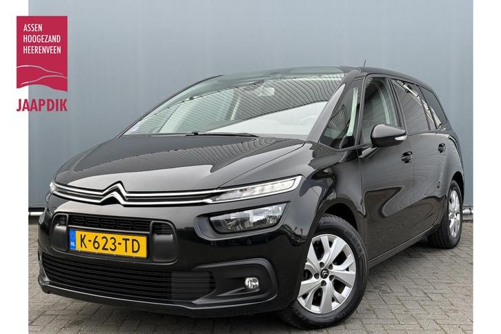 Citroën Grand C4 Spacetourer BWJ 2021 1.2 131 PK Live 7 PER, Auto's, Citroën, Bedrijf, Te koop, C4 (Grand) Picasso, ABS, Airbags