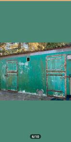 Gratis container paardenstal dierenverblijf schuurtje etc