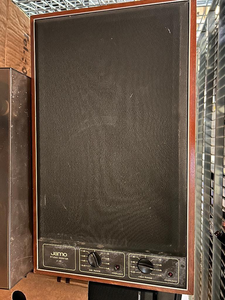 Werkende Jamo J-101 luidspreker, Gebruikt, Minder dan 60 watt, Front, Rear of Stereo speakers, Ophalen