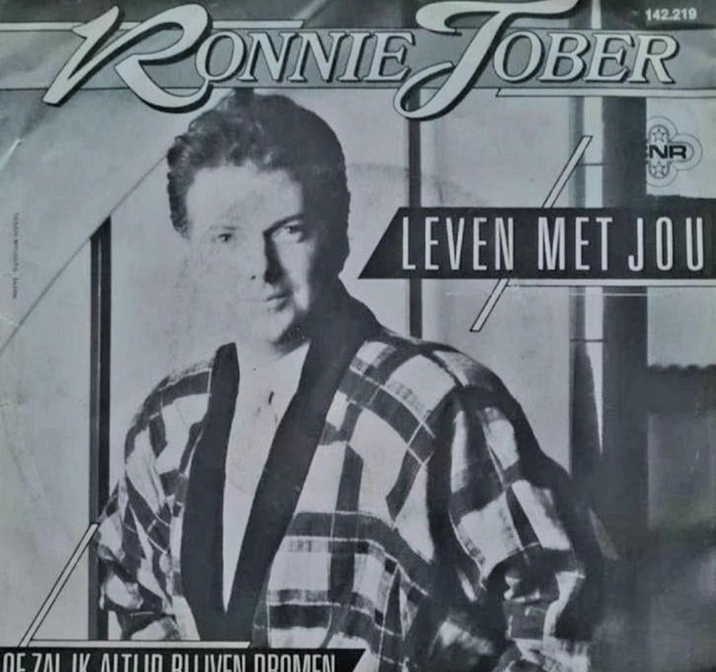 RONNIE TOBER - LEVEN MET JOU, Cd's en Dvd's, Vinyl Singles, Ophalen of Verzenden, Gebruikt, Nederlandstalig