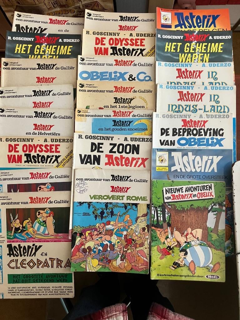 Asterix 21x, Gelezen, Eén stripboek, Ophalen of Verzenden, Goscinny & Uderzo