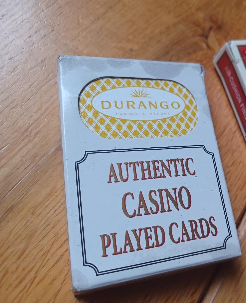 Professioneel casino kaartspel (Durango), Hobby en Vrije tijd, Gezelschapsspellen | Kaartspellen, Vijf spelers of meer, Ophalen of Verzenden