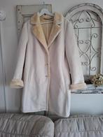 Madeleine mode, mantel maat 44, Ophalen of Verzenden, Zo goed als nieuw, Maat 42/44 (L), Wit