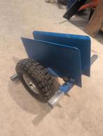 Platenkar als nieuw met luchtbanden - 250 kg draagvermogen, Doe-het-zelf en Verbouw, Transportwagens, Ophalen, Zo goed als nieuw