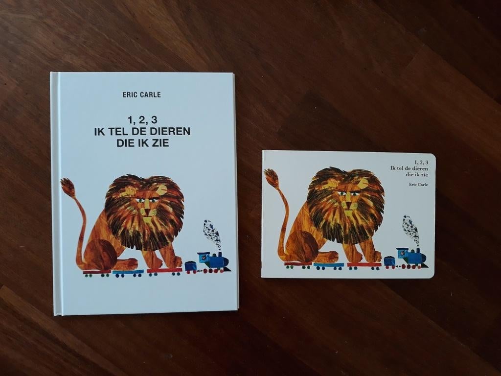 1, 2, 3 IK  TEL  DE  DIEREN  van Eric Carle  , Ophalen of Verzenden, Fictie algemeen